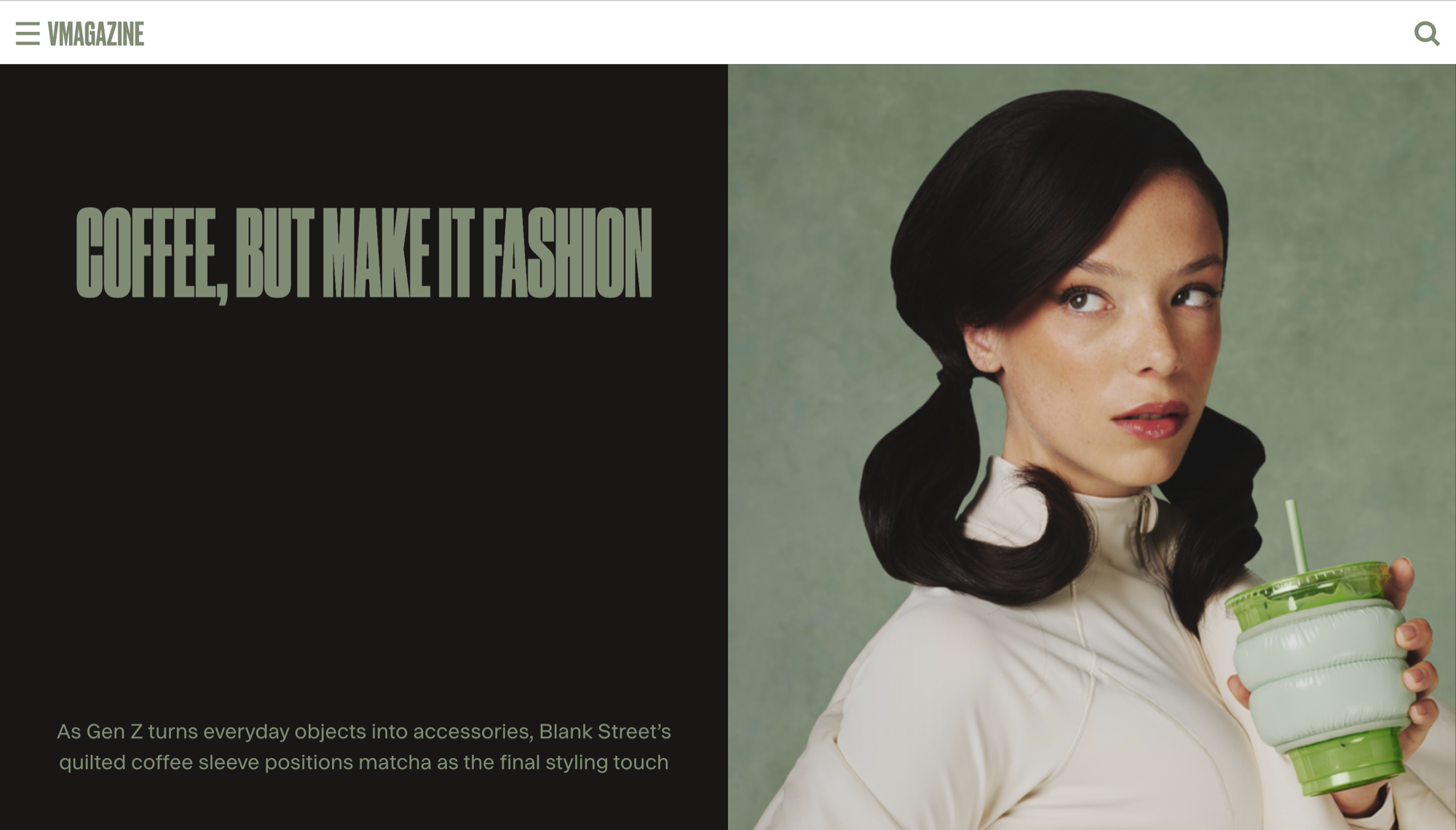 V Magazine — Coffee, But Make It Fashion