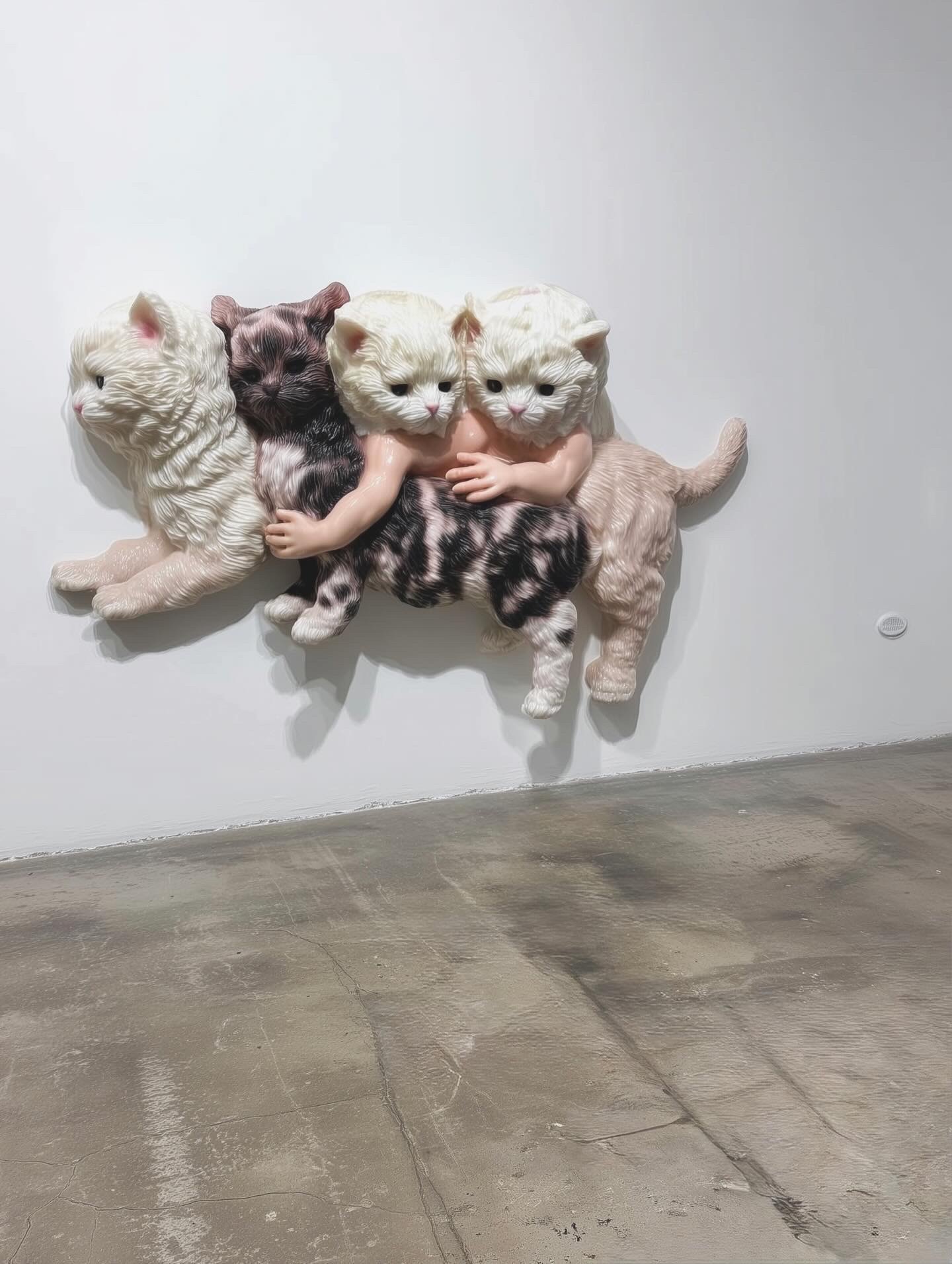 Cat sculpture